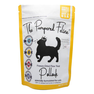 Freeze - Dried Raw Pollock Treat - The Pampered Feline